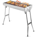 Lecoule  barbecue Grill Portable Lightweight Simple Charcoal Grill Perfect Foldable Premium BBQ Grill for Outdoor